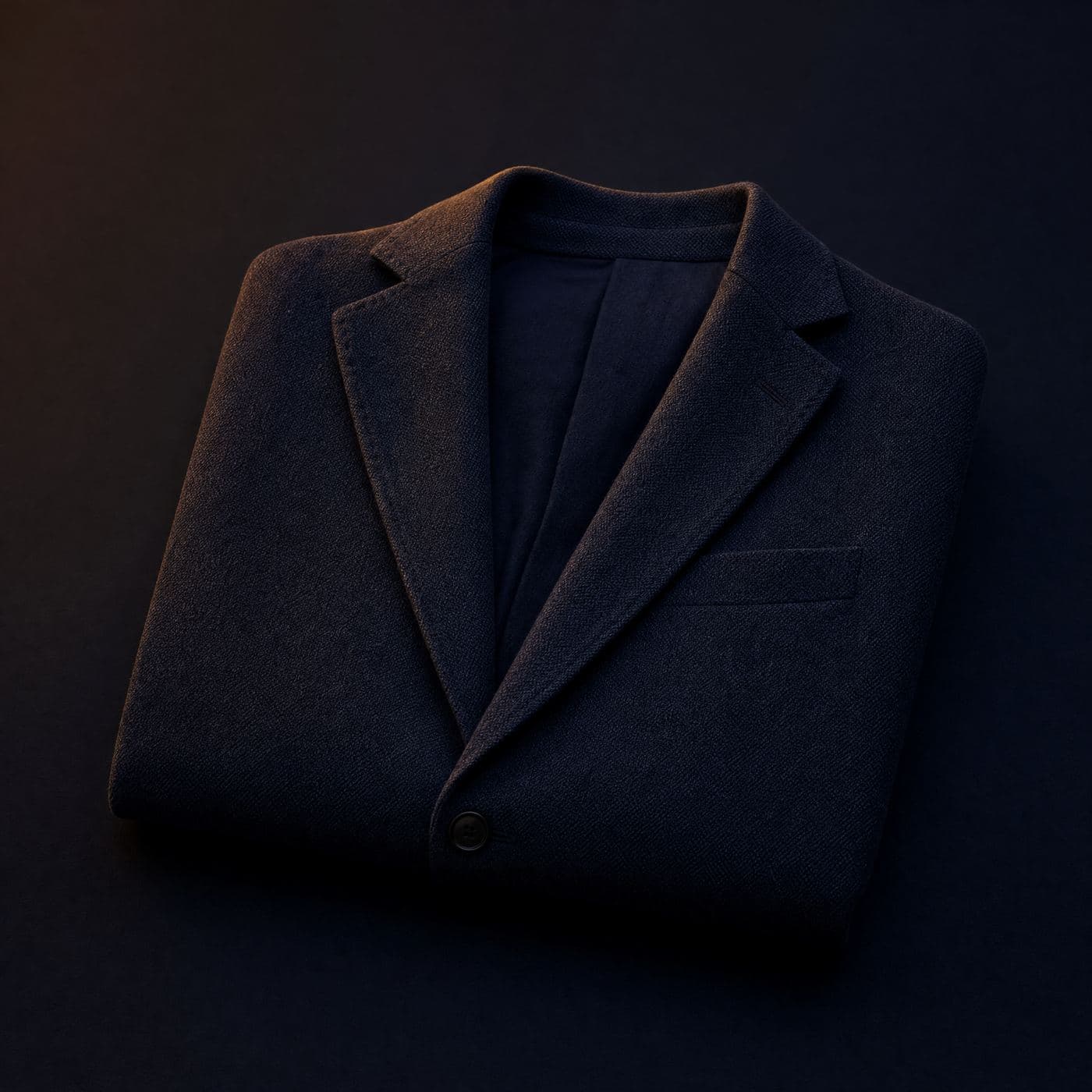 Travel Blazer Unstructured, laid flat